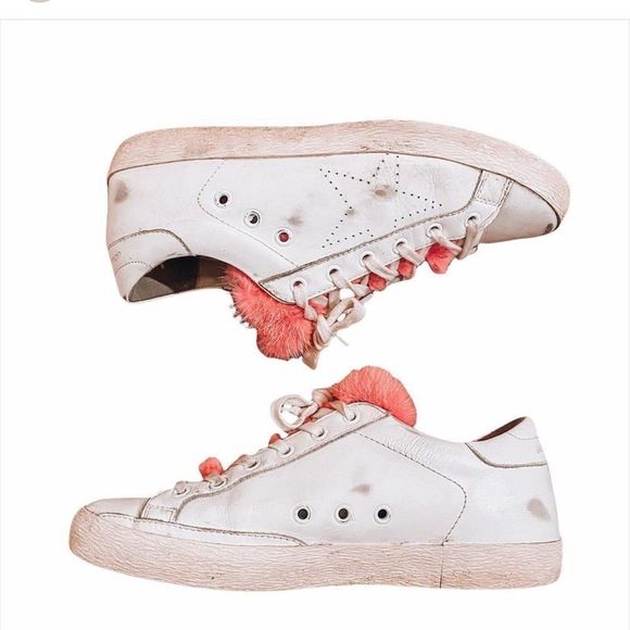 Golden Goose Pink Fur Tongue 39 - Picture 4 of 6